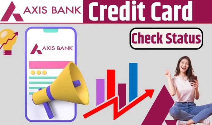 axis bank credit card status check