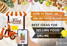 how to start online food business from home